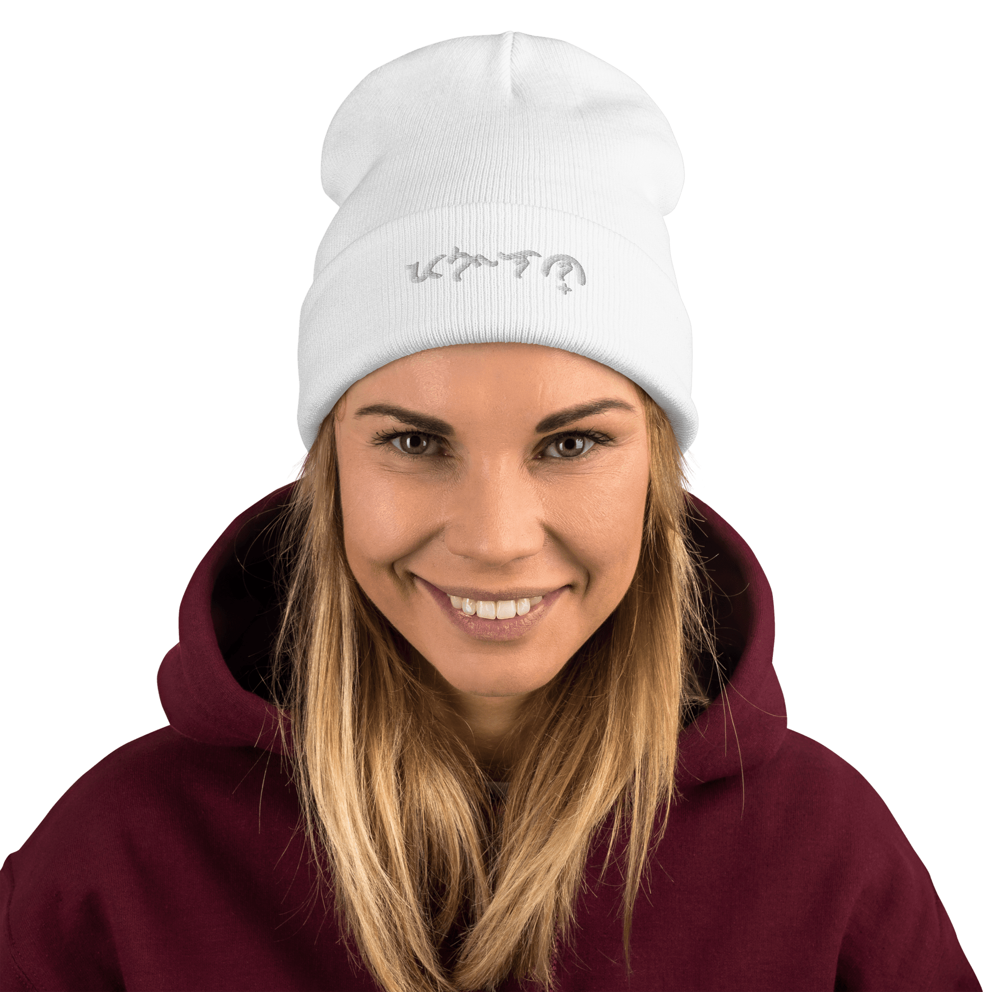 Custom Baybayin Knit Beanie - Tambay Wear