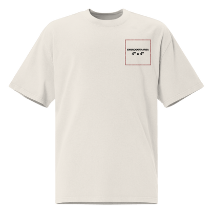 Custom Baybayin Oversized Faded T-Shirt - Tambay Wear